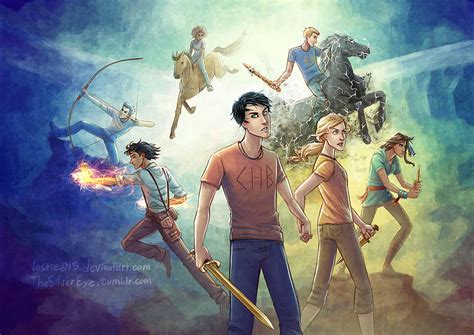 Percy Jackson Annabeth Chase Leo Valdez The Heroes Of Olympus Hazel