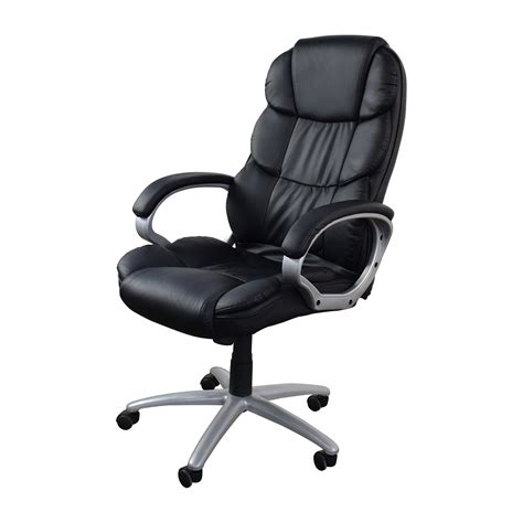 Buy black leather chairs and get the best deals at the lowest prices on ebay! 57% OFF - Black Leather Executive Office Chair / Chairs