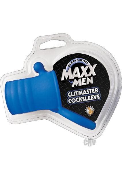 Maxx Men Clitmaster Cocksleeve Blue Cnvef En2697 1