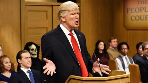 Watch Saturday Night Live Highlight Trump Peoples Court