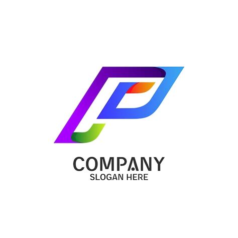 Premium Vector Colorful Letter P Logo Design