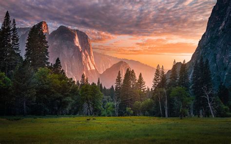 Yosemite National Park Sunset 4k 8k Wallpapers Hd Wal