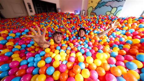 We Bought 100000 Balls And Turned Our House Into A Giant Ball Pit Youtube