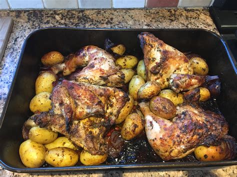 Check spelling or type a new query. Homemade Portuguese style Chicken and Potatoes. : food