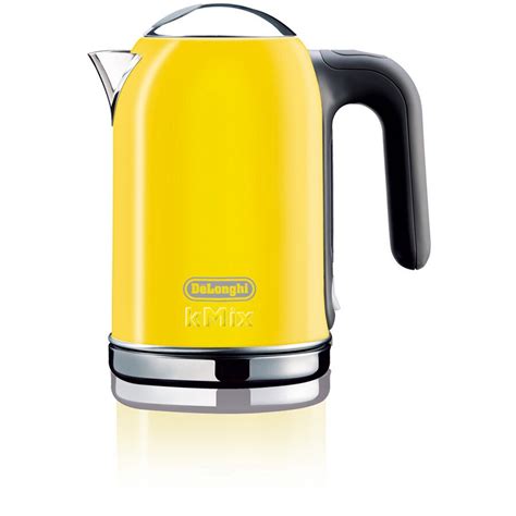 Delonghi Yellow 6 Cup Electric Tea Kettle At