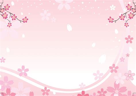 Free for personal and commercial purpose with attribution. background kosong undangan aqiqah motif bunga sakura ...