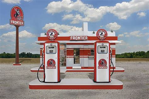 Rarin To Go Frontier Station By Mike Mcglothlen Old Gas Stations