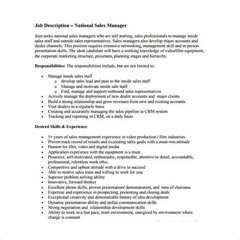 Apply to fleet manager, car sales executive, regional manager and more! Sales Manager Job Description Example