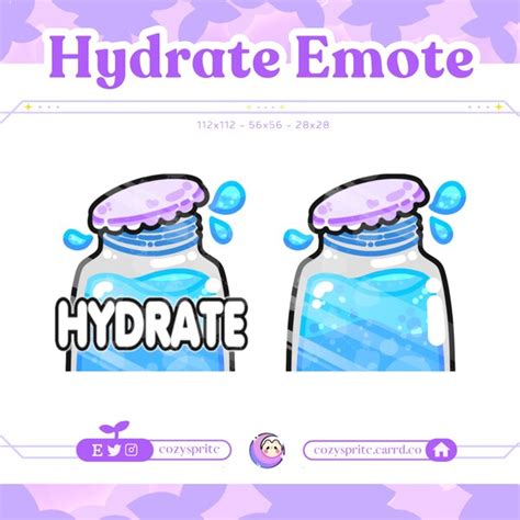 Glass Hydration Water Bottle Etsy Uk
