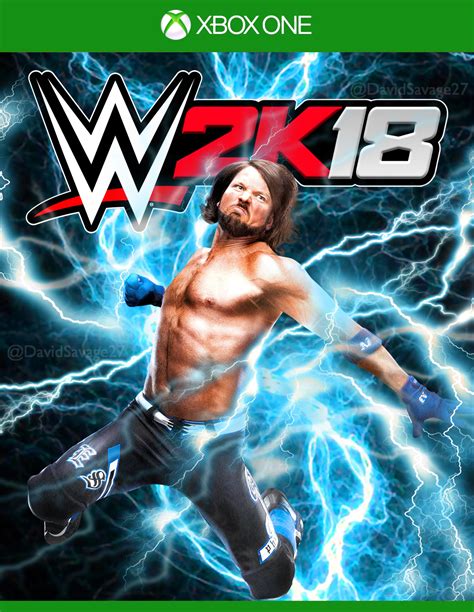 Wwe 2k18 Cover Xbox One By Ultimate Savage On Deviantart
