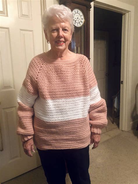 Birthday present from my grandma. Finished my first sweater just in time to give it to my ...