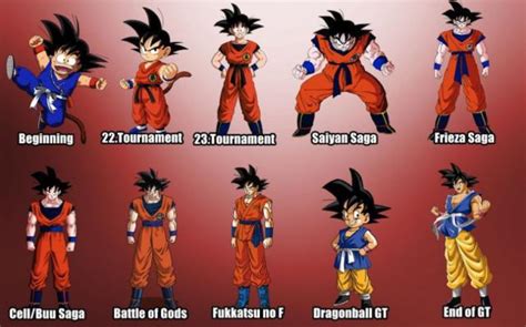 Las Mejores Imagenes De Goku Y Vegeta Y Sus Fases