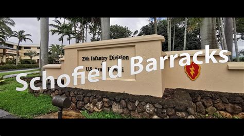 Schofield Barracks Hawaii B Roll Us Army Youtube