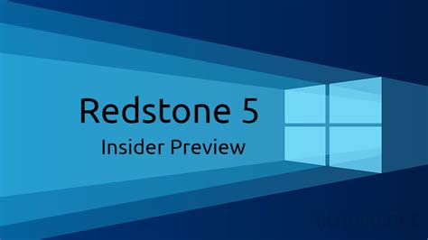 Novità Windows 10 Redstone 5 Build 17733