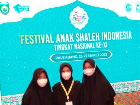 Siswa Man Ic Oki Juara Ii Festival Anak Sholeh Indonesia