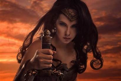 Wonder Cosplay Woman Wallpapers Deviantart Warrior Superheroes