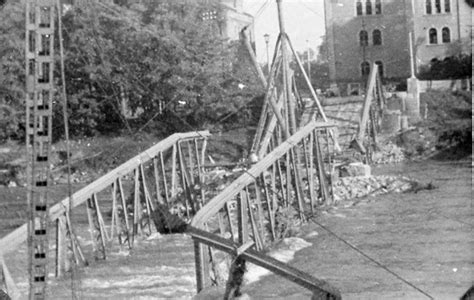 Banken aus ingolstadt in ihrer nähe. 1945-10,02photo,Ingolstadt,Germany,destroyed bridge across ...