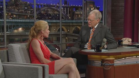 Julie Bowen Nue Dans Late Show With David Letterman