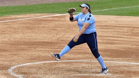 Unc Softball Sets New Program Record For Walks In Shutout Win Over