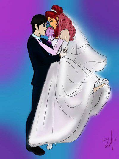 Starfire And Robin Wedding