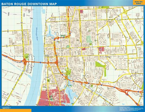 Baton Rouge Maps Baton Rouge Map O Formigho
