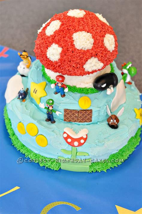 From mud pie parties, as seen on spaceships and laser beams. Coolest Super Mario Bros Cake