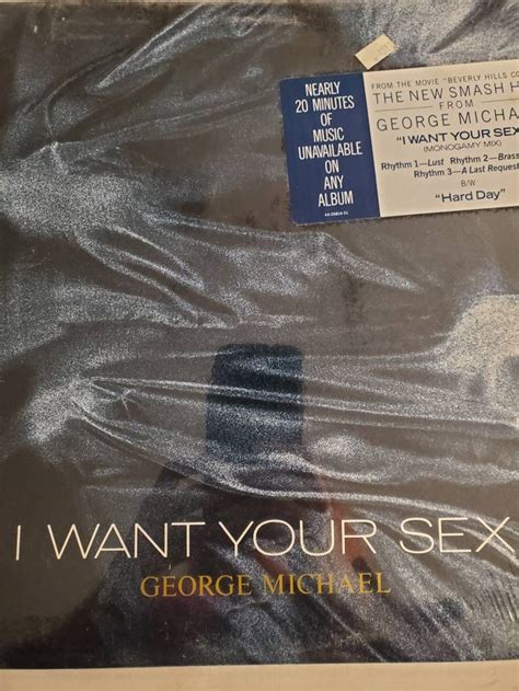 Disco Vintage George Michael I Want Your Sex Record 12 Etsy