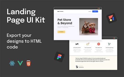 Landing Page UI Kit - Create real websites with Figma | Figma Community