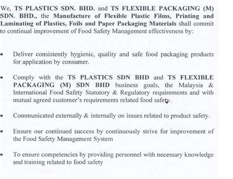 Hiro food packages manufacturing sdn bhd. Galleries - TS Plastics Sdn. Bhd.