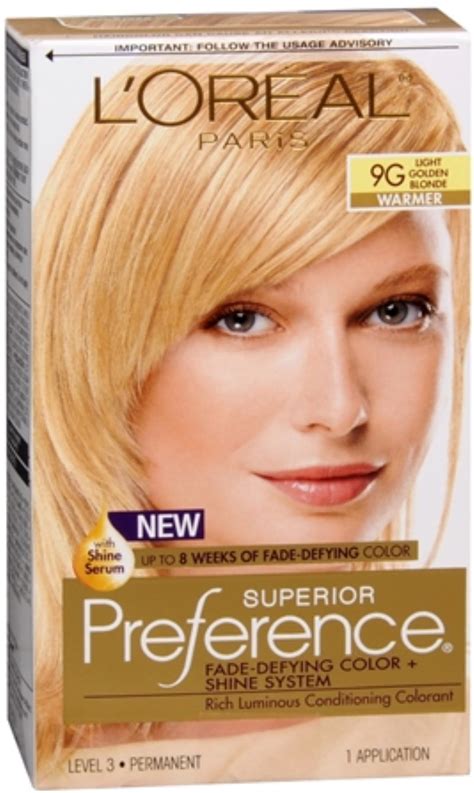 Loreal Superior Preference 9g Light Golden Blonde 1 Each Pack Of 2
