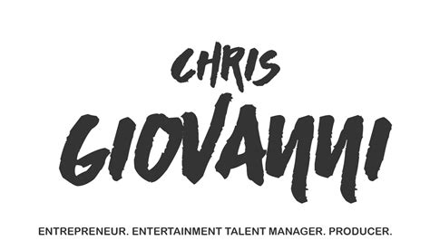 Chris Giovanni The Official Website