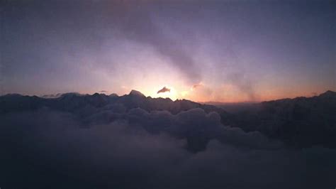 Foggy Mountain Sunrise Hq Download Youtube