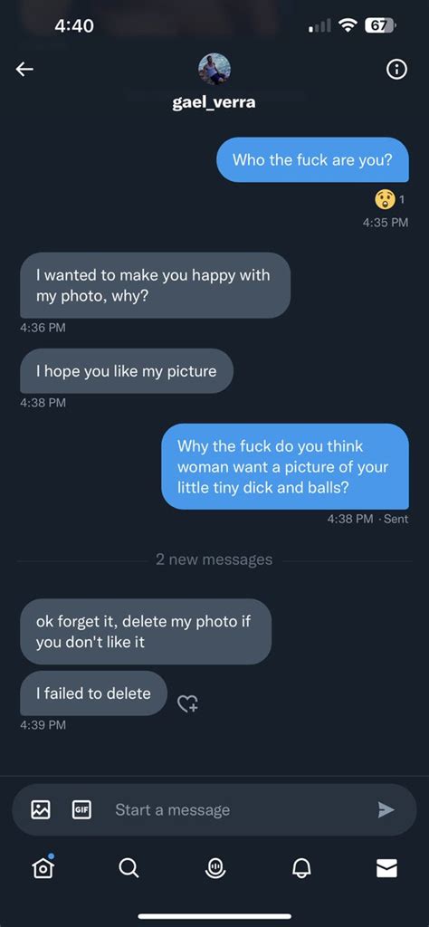 Eyevoree On Twitter Get A Load Of Micropenis Over Here Sending Unsolicited Nudes Like It Makes