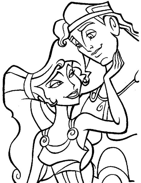 Free Hercules Drawing To Download And Color Hercules Kids Coloring Pages