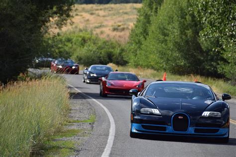 Pagesbusinessesmedia/news companythe drivevideosbugatti veyron vitesse hellbug hits 230mph at the sun valley. Sun Valley Road Rally 2015 Highlights - GTspirit