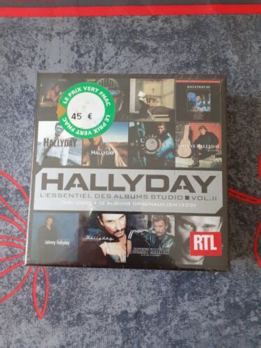Johnny Hallyday L Essentiel Des Albums Studio Vol 2 Coffret 13CD
