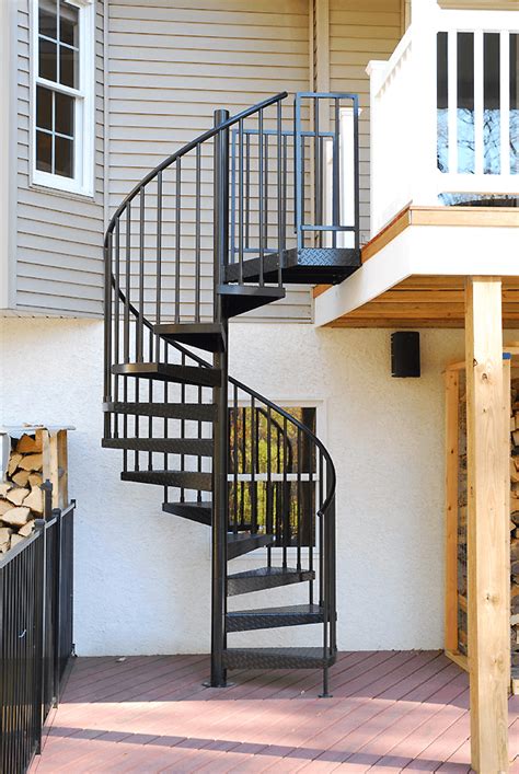 Spiral Staircase Kits For Outdoor Decks Salter Spiral Stair