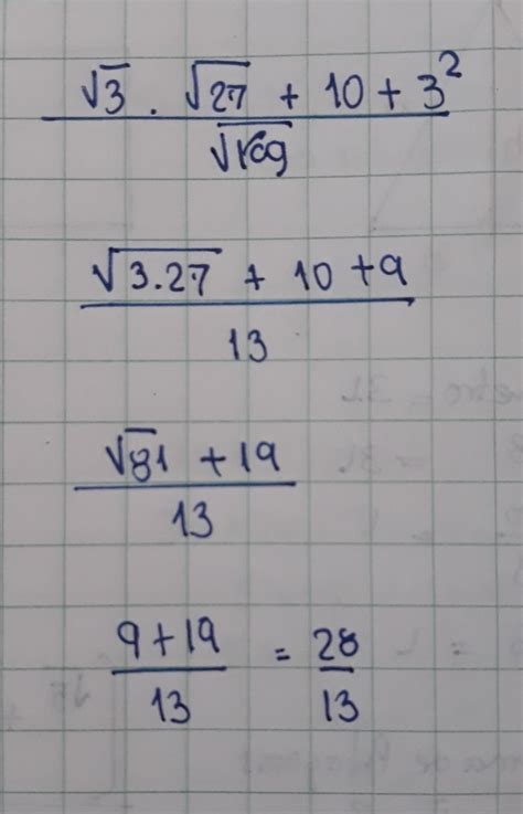 Raiz Quadrada De 27 Elevado A 3