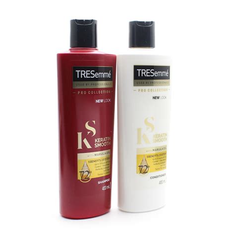Equate beauty's smoothing keratin shampoos fails and flops massively in comparison to tresemme's keratin smooth shampoo. Tresemme Keratin Smooth Shampoo & Conditioner 400ml | eBay