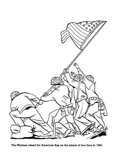 Marine Corps Coloring Pages At Free Printable
