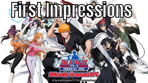 Bleach Immortal Soul First Impressionsfirst 30 Summonsis It Worth Playing Youtube