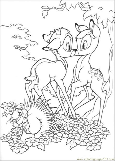 Check spelling or type a new query. Bambi And Faline Coloring Page - Free Bambi Coloring Pages ...