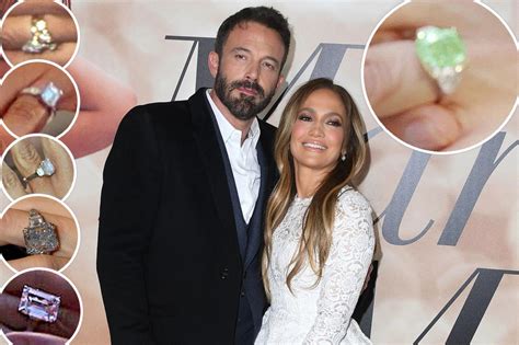 A Closer Look At Jennifer Lopezs Six Engagement Rings