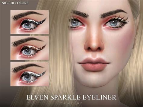 Elven Sparkle Eyeliner N03 The Sims 4 Catalog