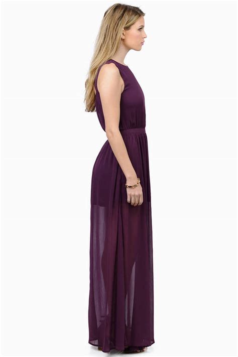 Purple Classy And Sassy Maxi Dress 62 Tobi Us