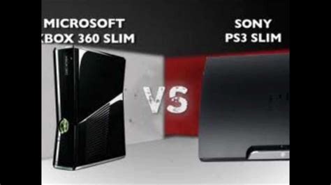 Ps3 Slim Vs Xbox 360 Slim Parte 1 Loquendo Youtube