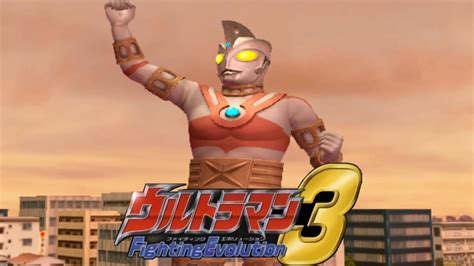 Ps2 Ultraman Fighting Evolution 3 Battle Mode Ace Robot 1080p