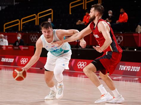 Photos Flexing On Em Luka Doncic Slovenia Roll Germany In Olympic