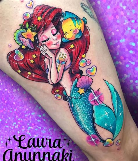 Pin By Kara Bish On Disney Tattoos Mermaid Tattoos Disney Tattoos