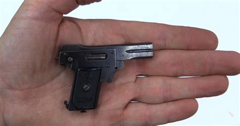 Worlds Smallest Pistol 27mm Kolibri Semiauto Sia Magazin